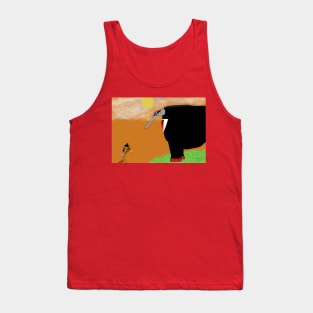 Turkey and Elephant Tank Top